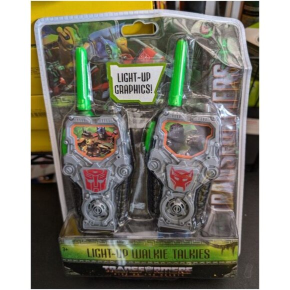Kids Transformers Two Way Walkie Talkies Rise Of The Beasts Gift Set - Picture 3 of 8